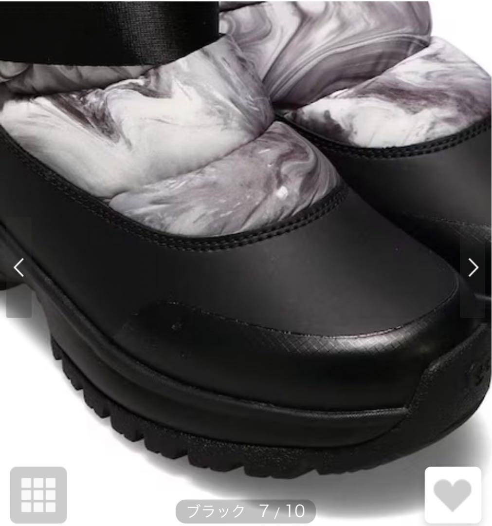 UGG Yose Puff Marble ブラック　23センチ