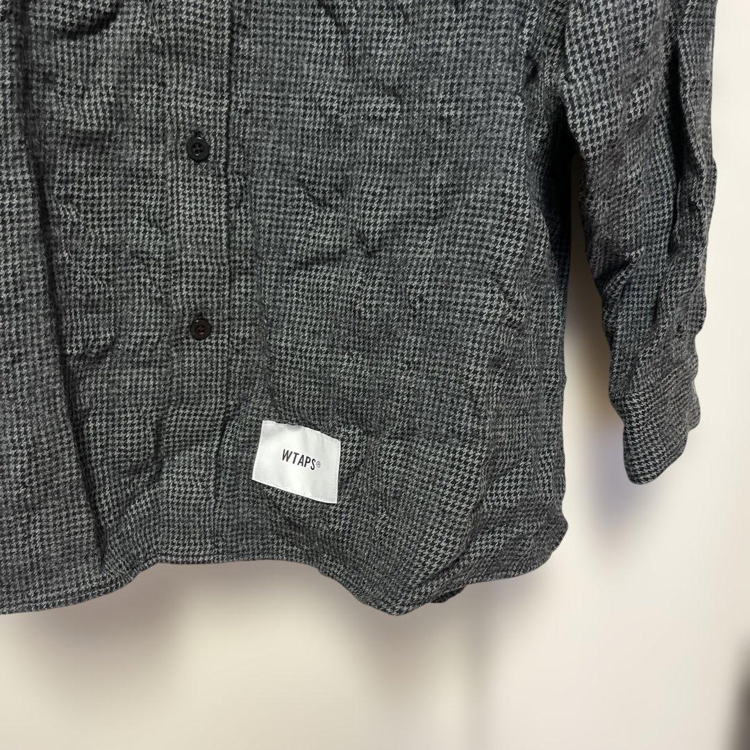WTAPS 長袖シャツ/XL/コットン/千鳥格子/242WVDT-SHM04