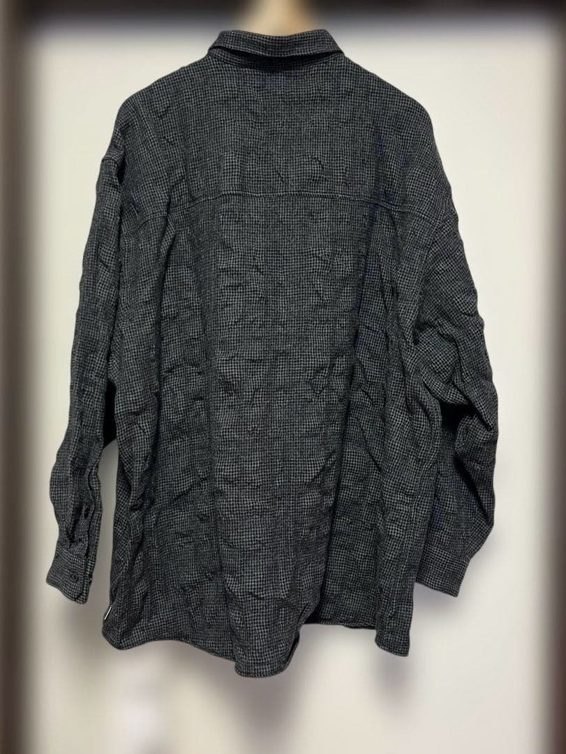 WTAPS 長袖シャツ/XL/コットン/千鳥格子/242WVDT-SHM04