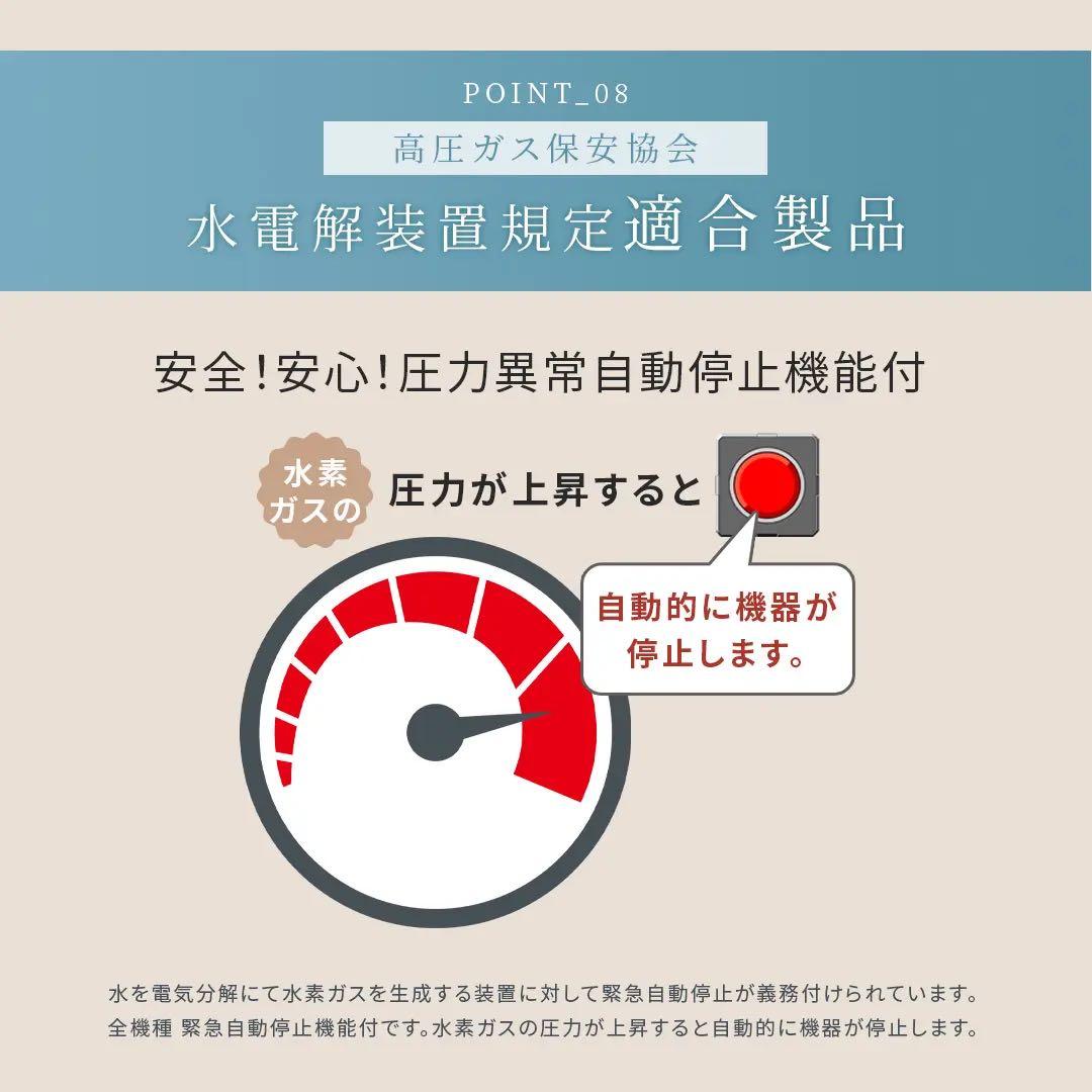 高濃度水素吸入器 H2メディカルパワーⓇMEGA1200