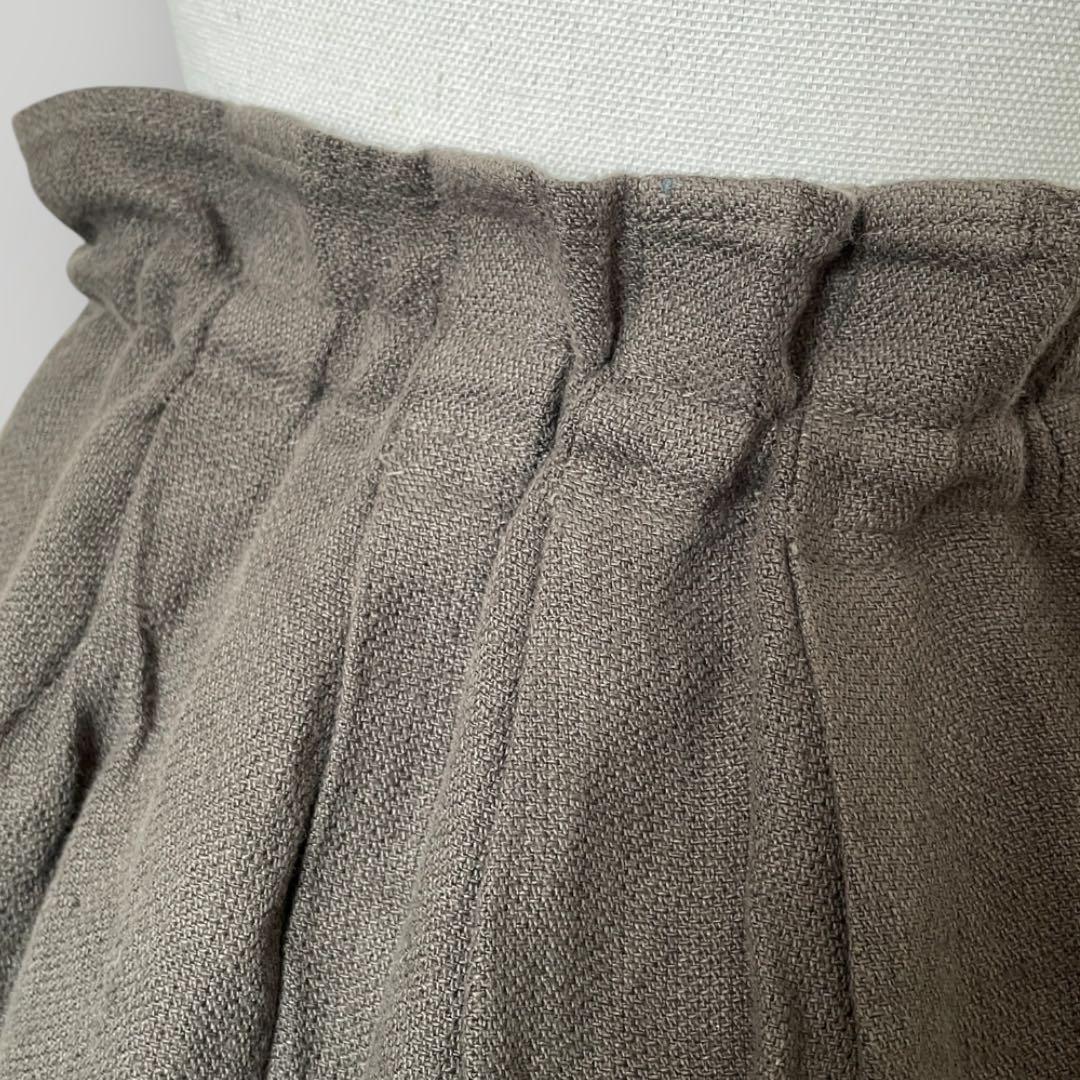 nest Robe ネストローブ ヘンプリネン ラップロングスカート