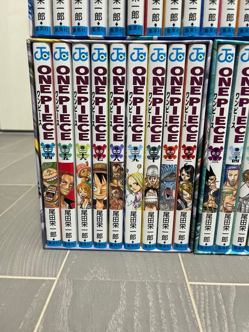 ワンピース 漫画 BOX 1～4箱 極美品 新品 1巻～45巻
