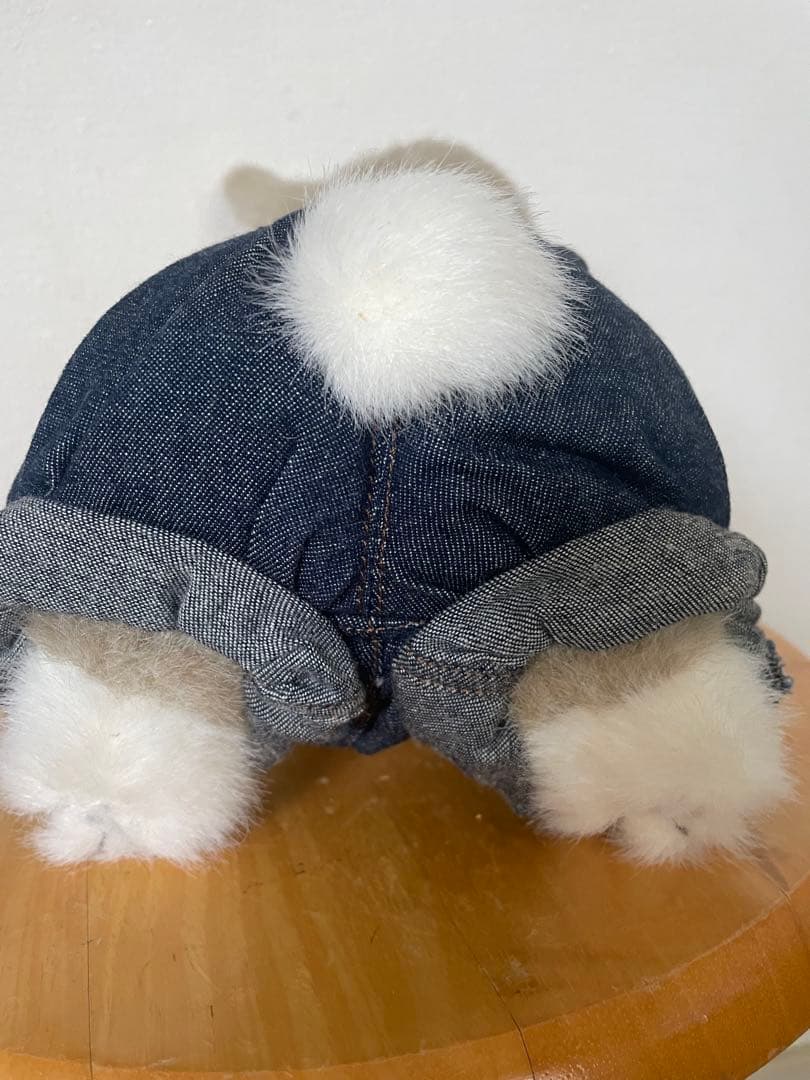 公*o様 ワンダフルワールド　オーバーオールうさぎ　ぬいぐるみ、ぬいぐるみブロー