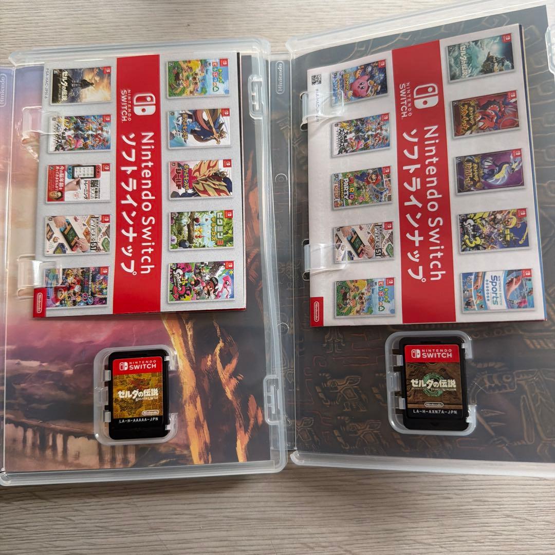 ゼルダの伝説 ブレワイ & ティアキンセット