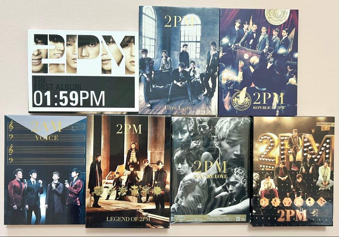 【希少】2PM CD アルバム 7枚セット　まとめ売り　DVD 2010〜