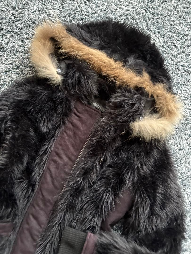 トップス japanese archive fur jacket 00s