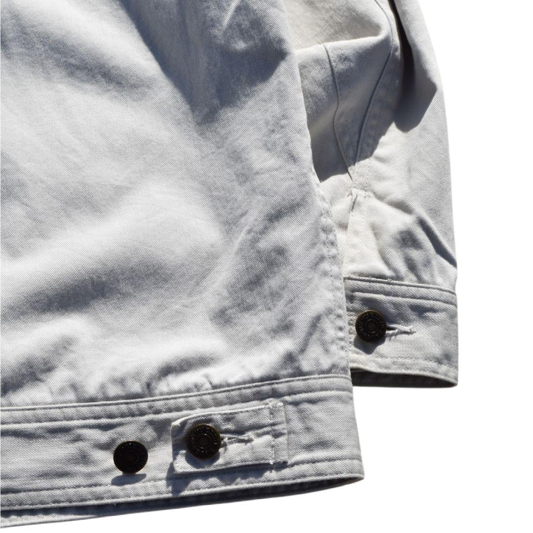 Eddie Bauer 90s 裏地チェック ドリズラージャケット グレー S