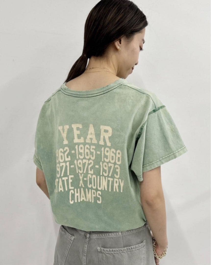 MUSE購入　【SURT/サート】S.T.F Year Damage Tシャツ