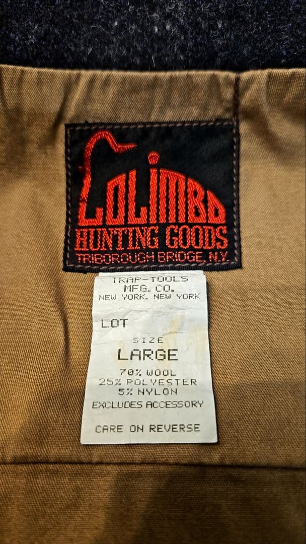 【COLIMBO】LUMBERJACK SHORT COAT（L）ウール＊美品＊