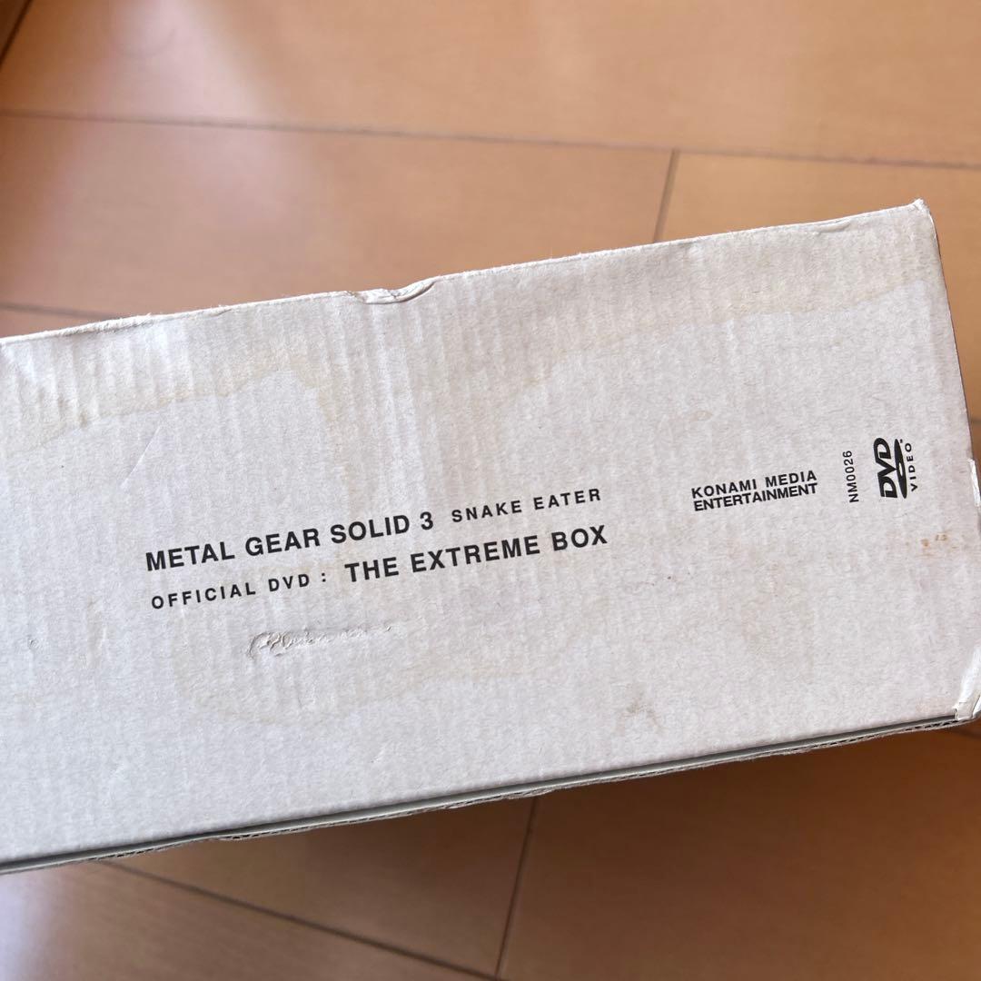 メタルギアソリッド3 スネークイーター　オフィシャルDVDジエクストリームBOX
