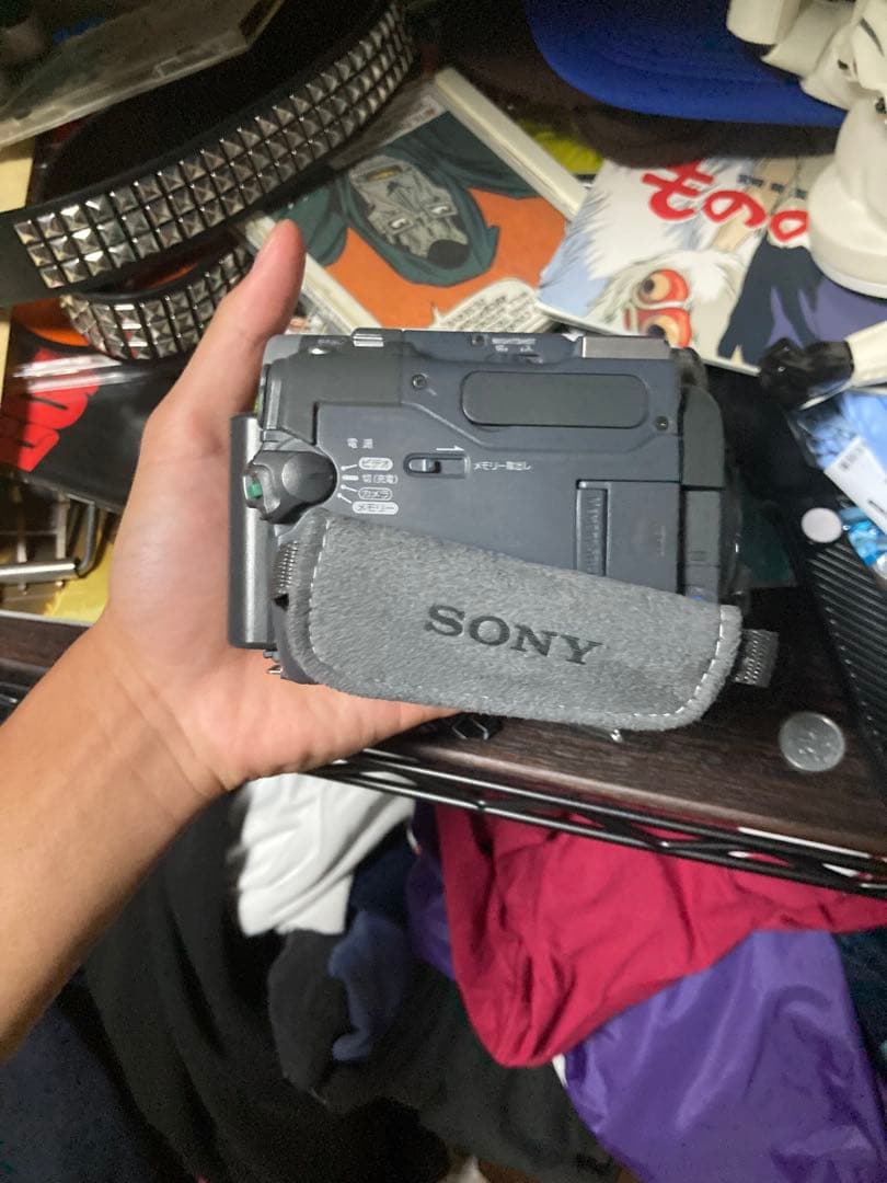 ヴィンテージビデオカメラ　スケボー撮影 SONY ハンディカム　vx1000