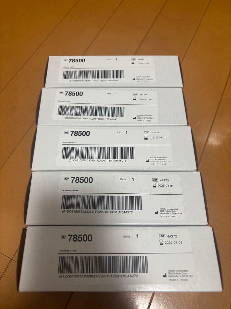 ホリスターアダプト 消臭潤滑剤 泡つるりん5本セット