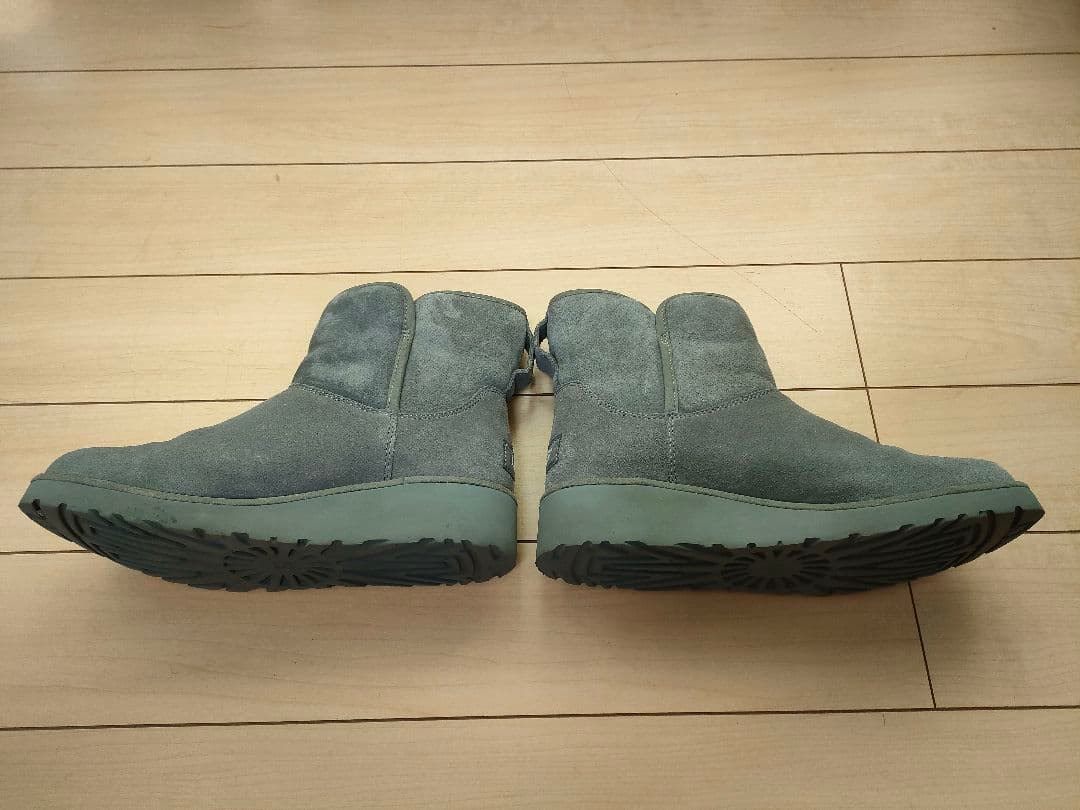 【即出荷可／美品】UGG ショートムートンブーツ F20016E 25㎝ グレー