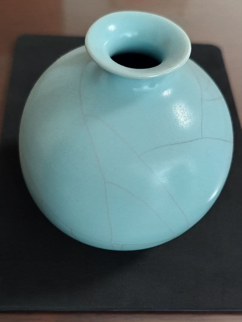 妙高焼 徳利型 一輪挿し 花器 (花生け)　高井進作