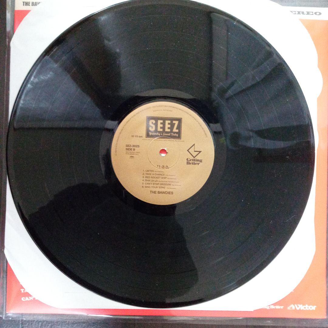 THE BAWDIES(ボーディーズ) LPレコード1-2-3 SEZ3025