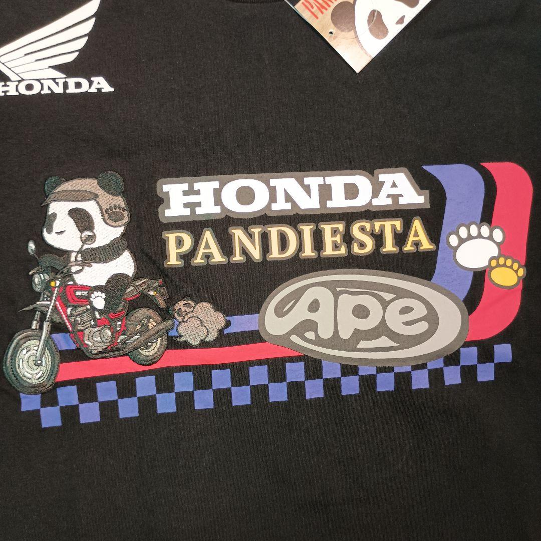 << 新品未使用品 >>パンディエスタ× HONDA Ape 半袖Tシャツ M