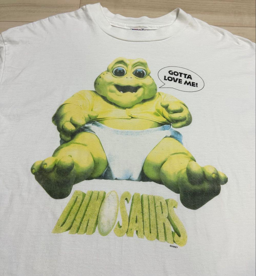 90s Hanes ディズニー DINOSAURS tシャツ USA製