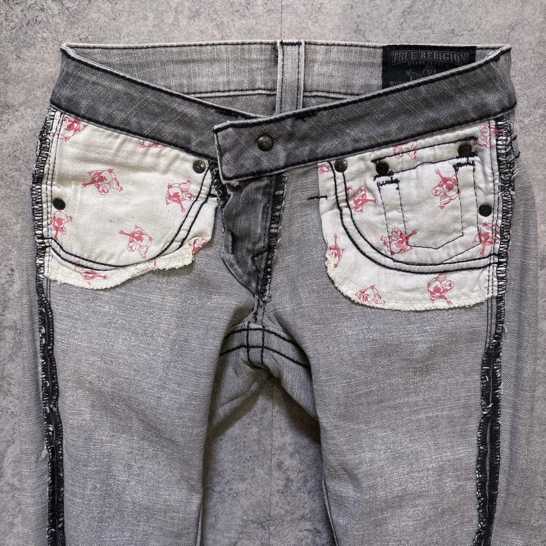 パンツ True Religion USA Made Grey Skinny 24