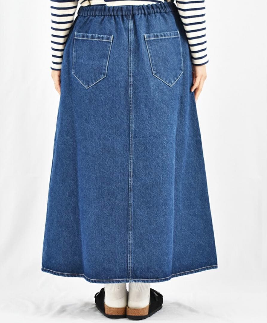 3/10まで値下　新品　midiumi ミディウミ　デニムフレアスカート