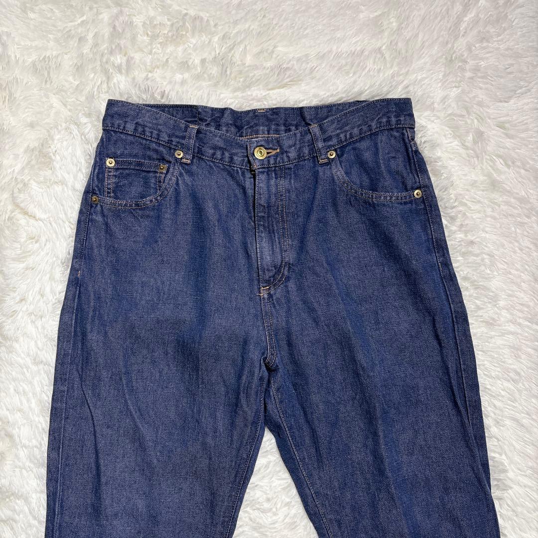 中川政七商店 麻100% デニムパンツ ジーンズ M 日本製