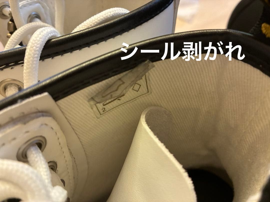 超美品⭐️Dr.Martens ドクターマーチン ホワイト 白 厚底 UK4