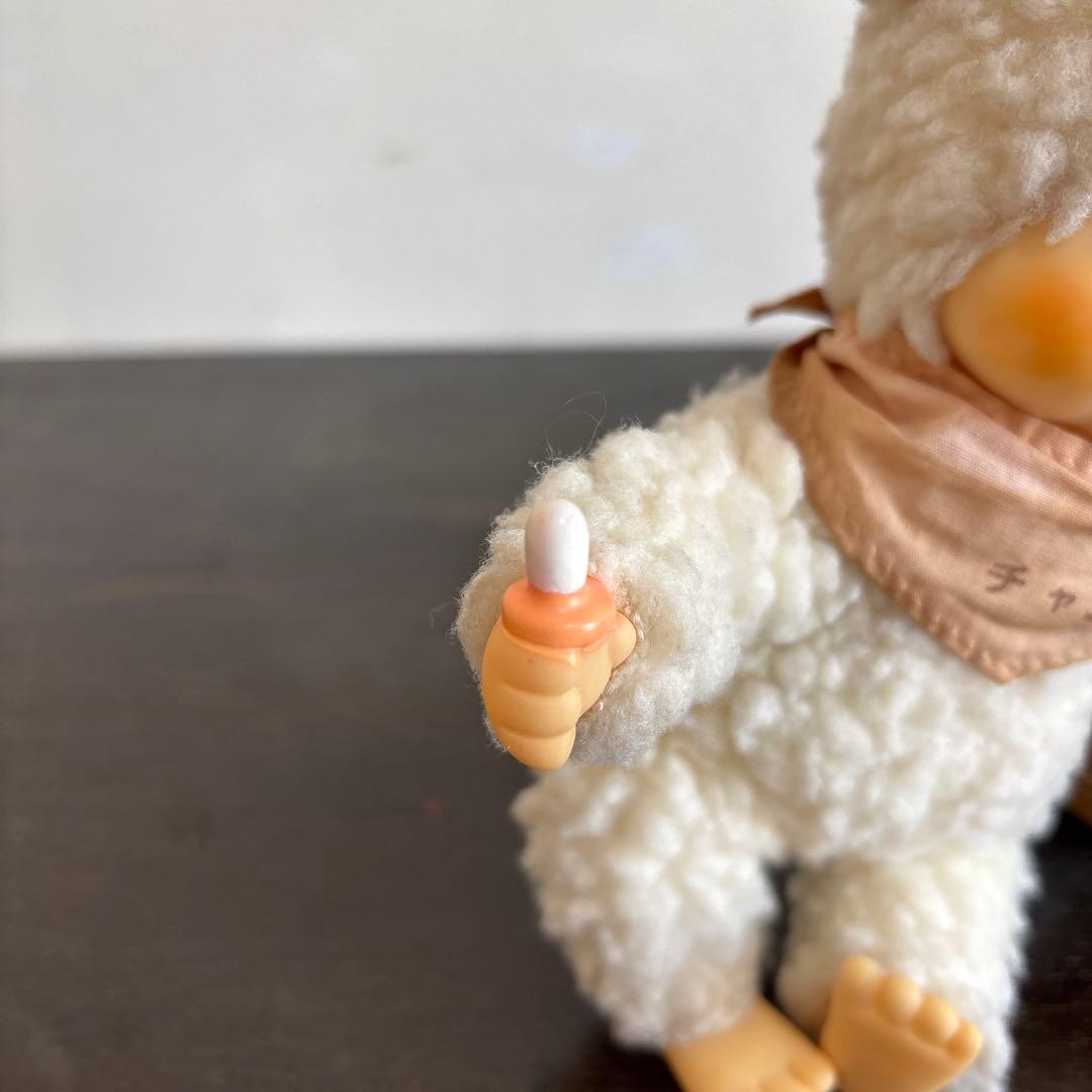 昭和レトロ モンチッチ チャム ひつじ ぬいぐるみ人形 セキグチ