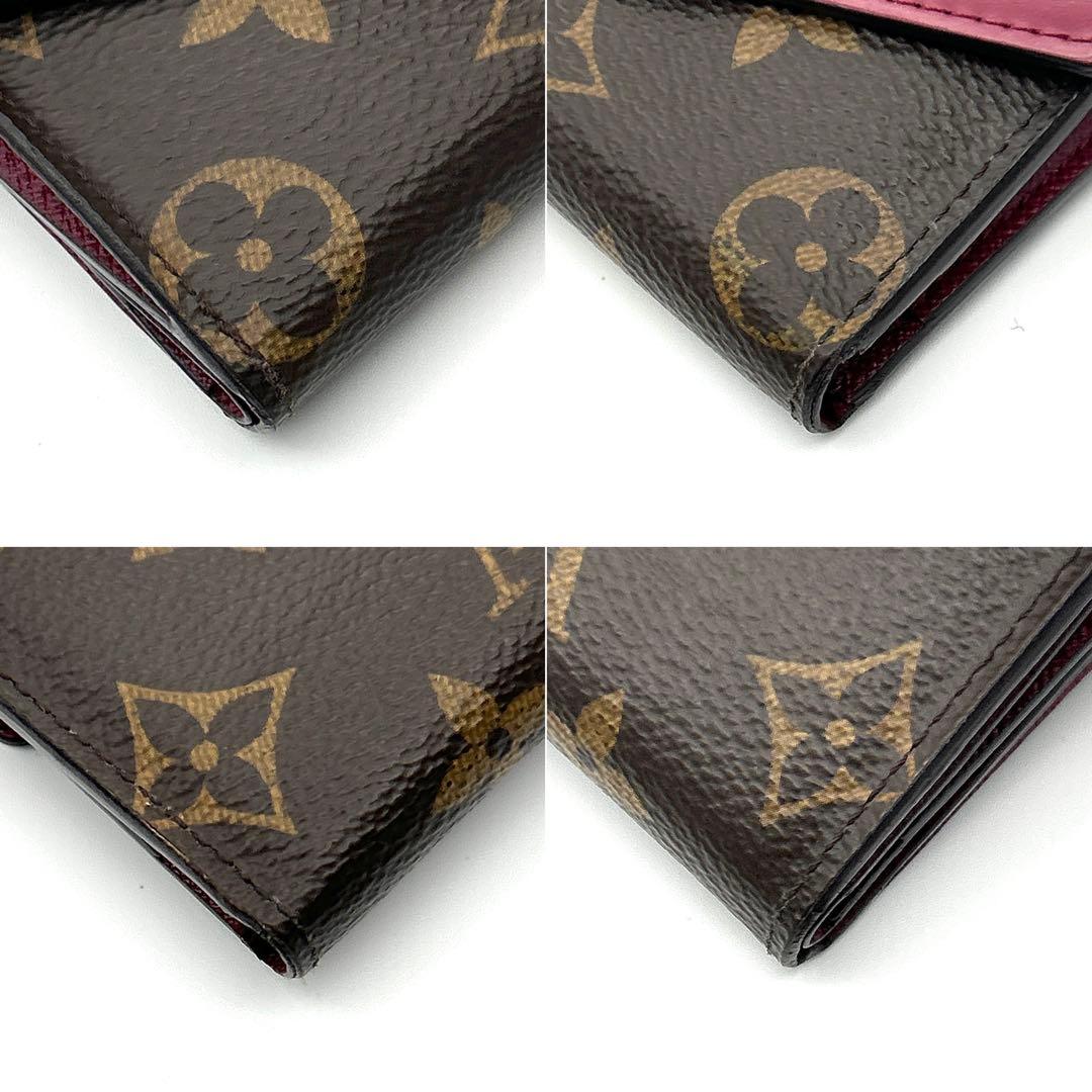 【極美品】ルイヴィトン モノグラム 三つ折り財布 ゾフューシャ 4カード