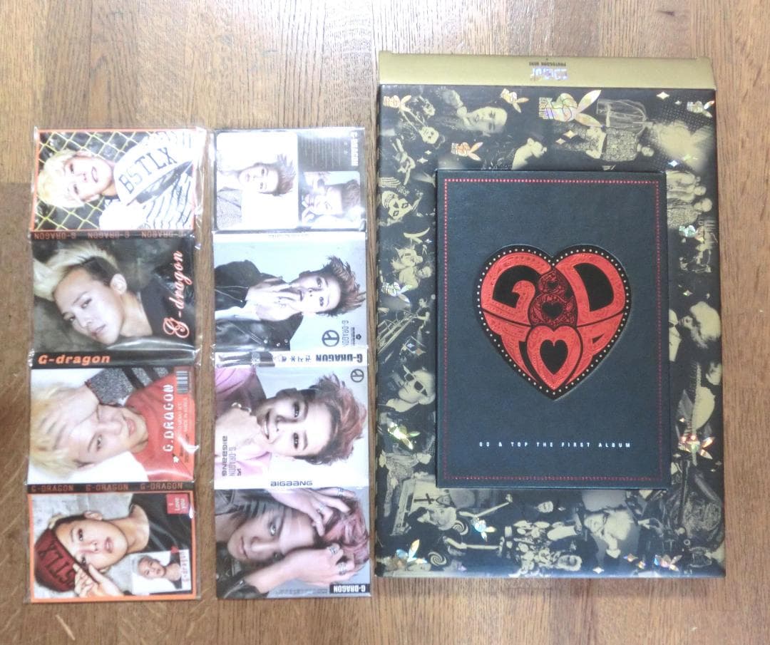 G-Dragon TOP ファースト　アルバム　CD　フォトブック　メモ帳×２