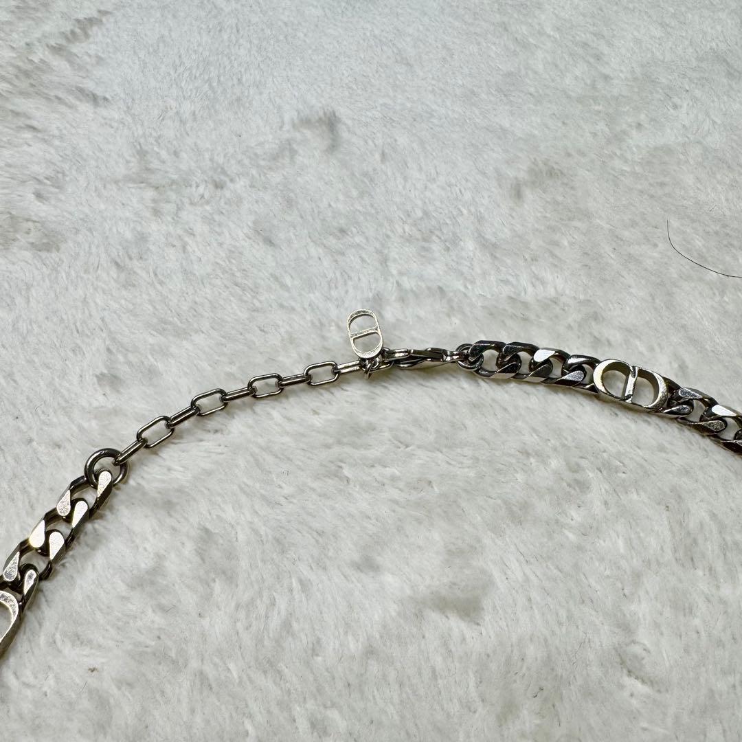 人気☆ Christian Dior CD Icon チェーンリンクネックレス