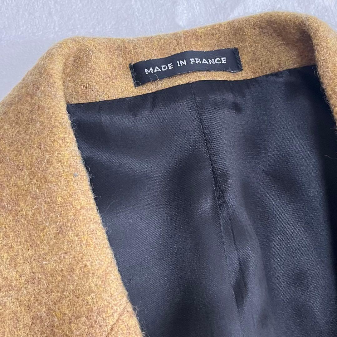 美品 agnes b. フランス製 アニエスベー ウール テーラードジャケット