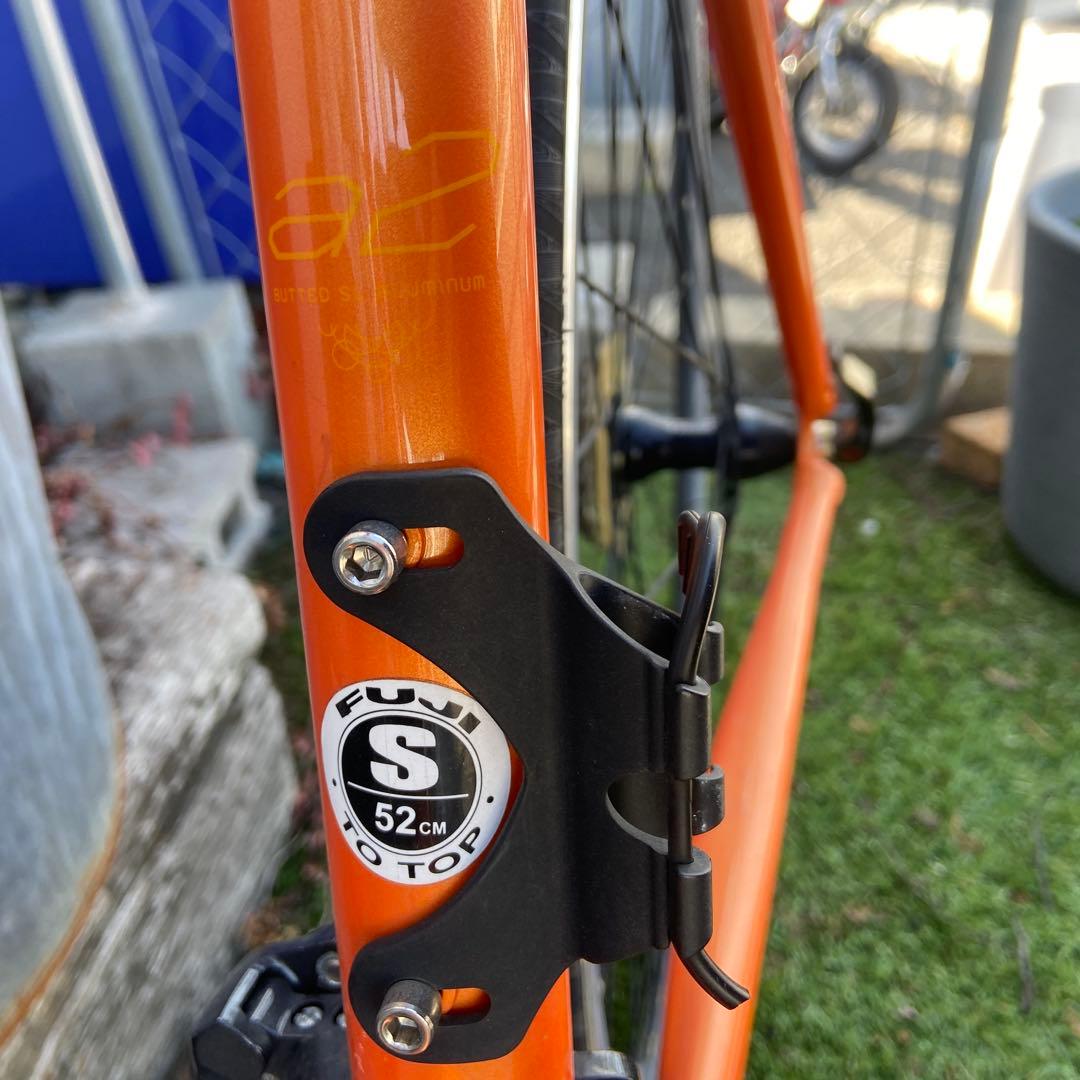 FUJI ROUBAIX CUSTOM⭐️ロードバイク　オレンジ　【3612】