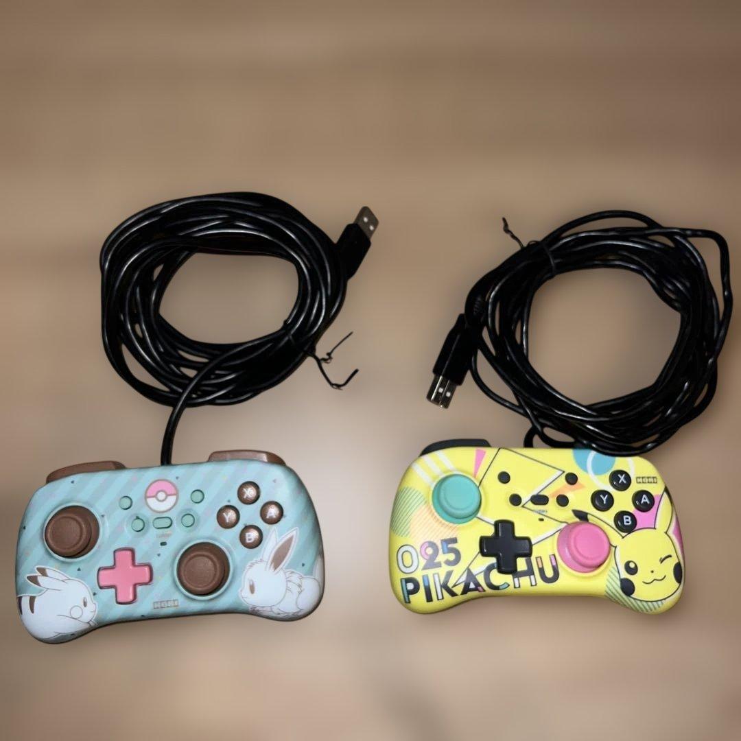 Switch ホリパッドミニ ピカチュウとイーブイ セット