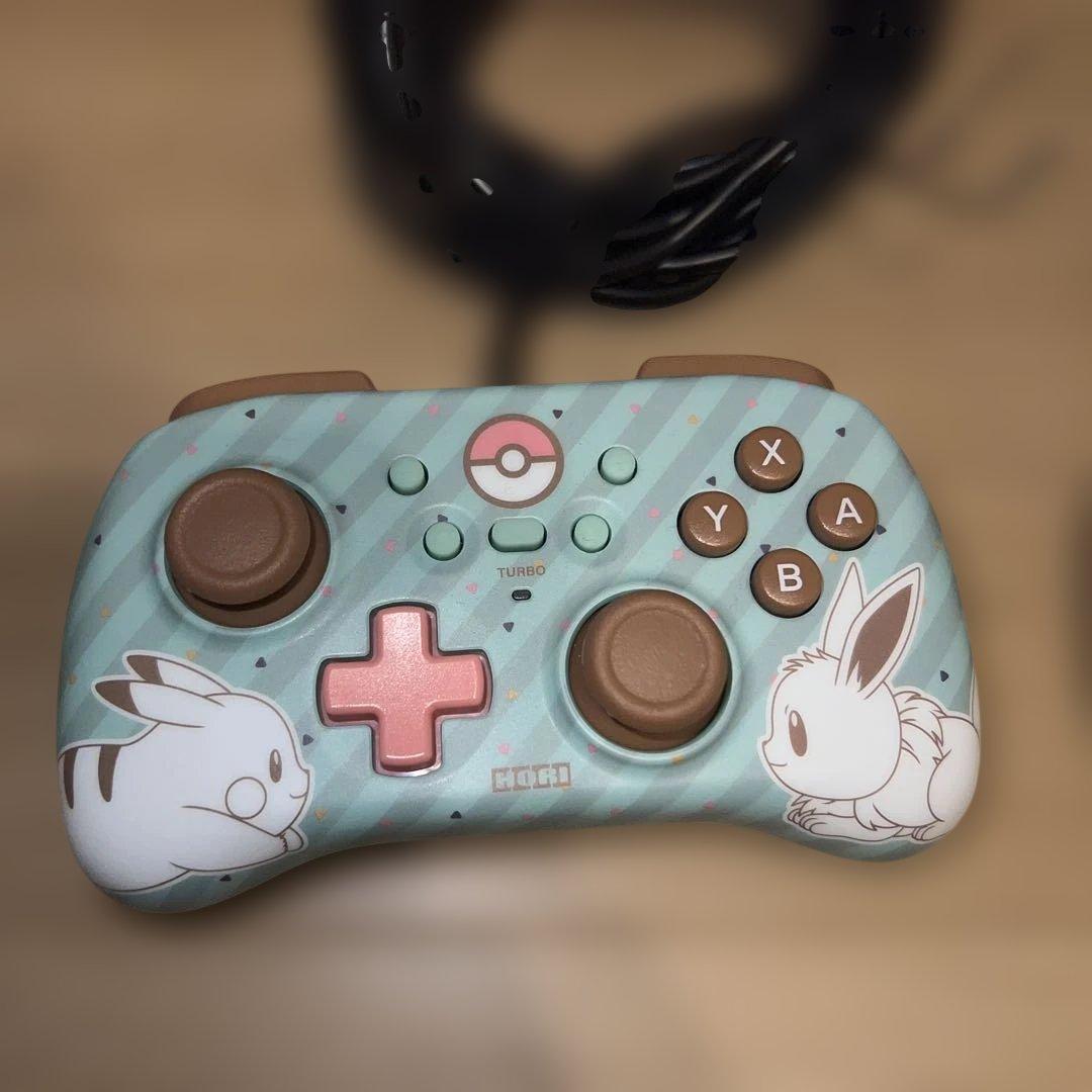 Switch ホリパッドミニ ピカチュウとイーブイ セット