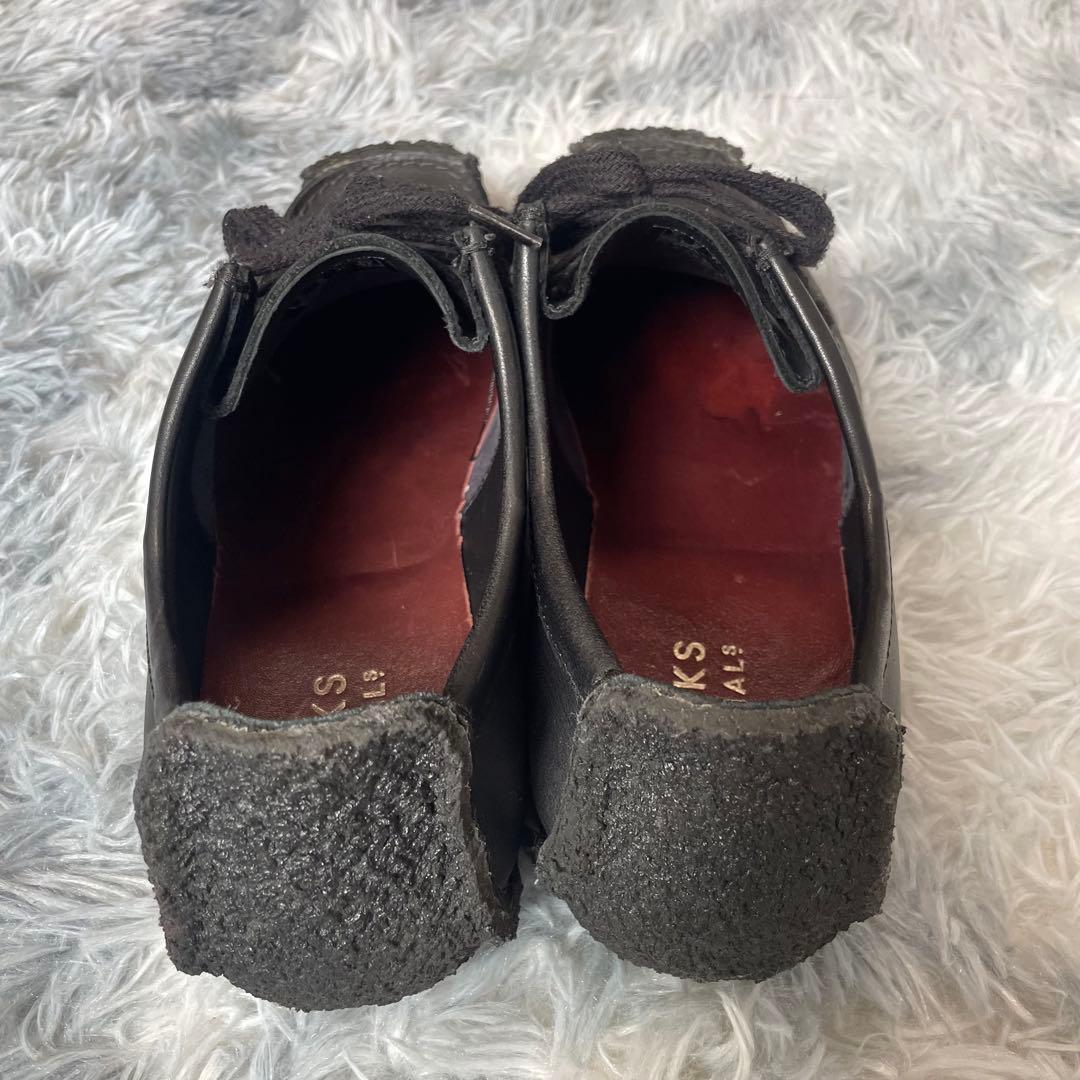 【美品】Clarks ORIGINALS クラークス ワラビー ナタリーブラック