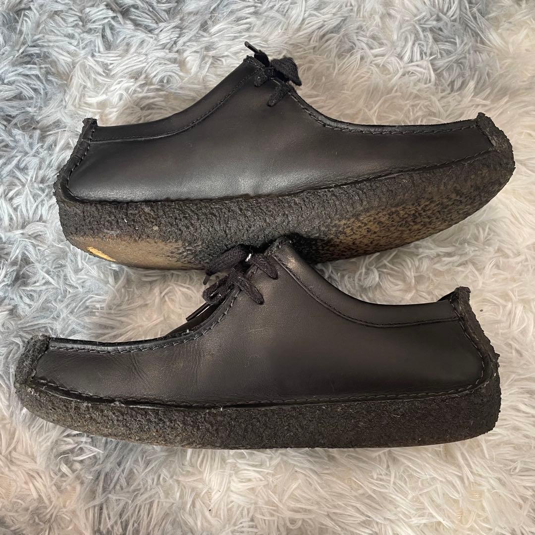 【美品】Clarks ORIGINALS クラークス ワラビー ナタリーブラック