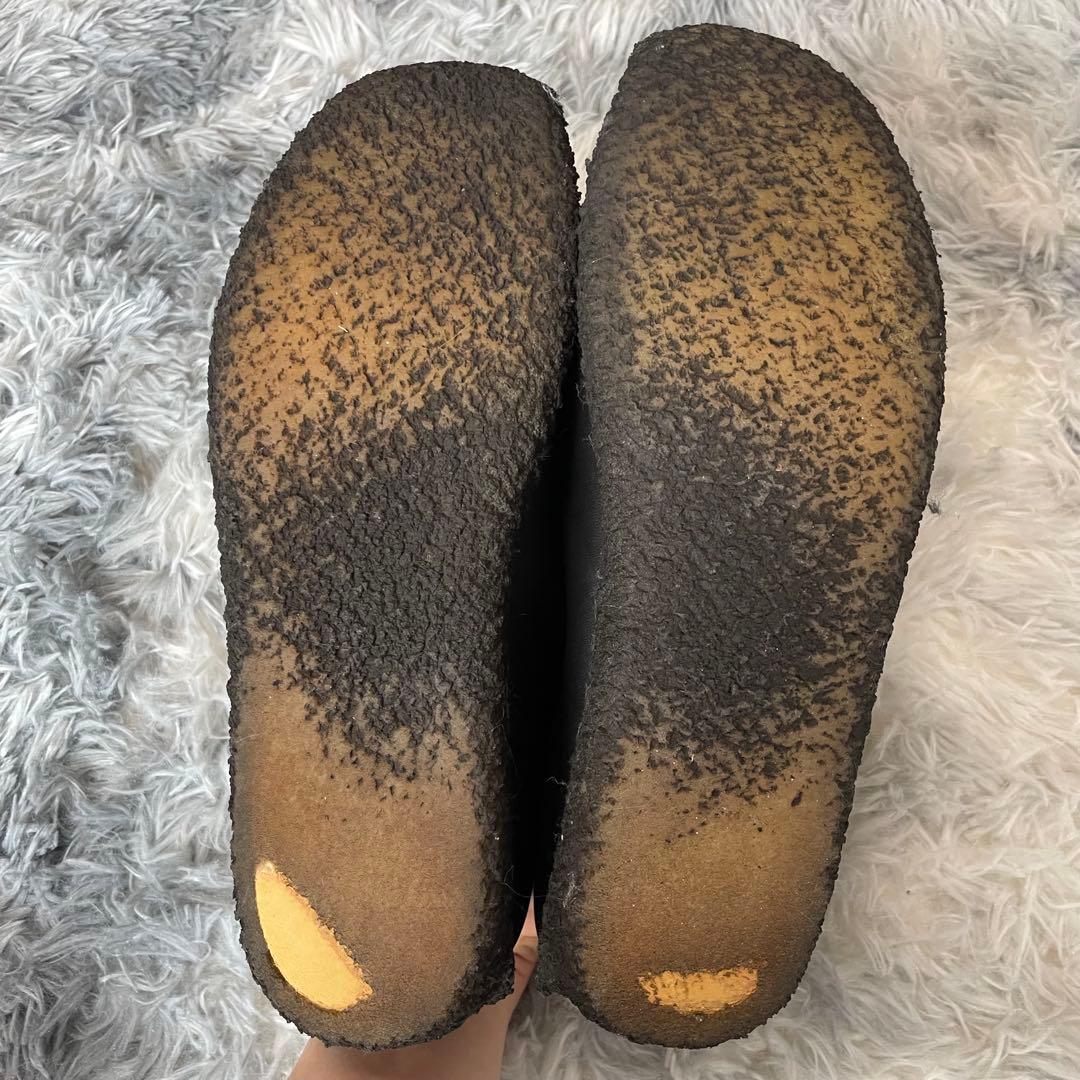 【美品】Clarks ORIGINALS クラークス ワラビー ナタリーブラック