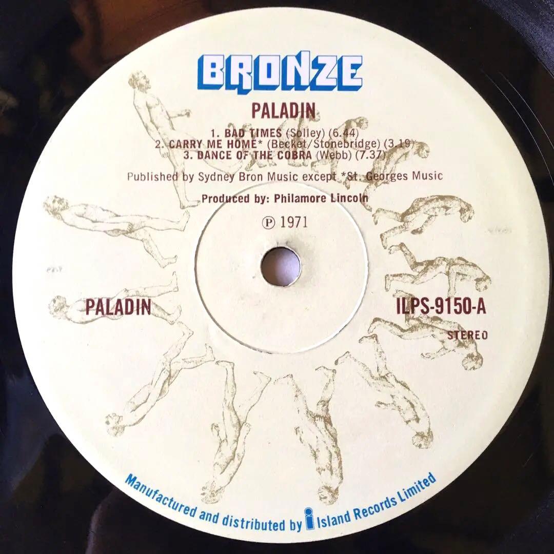 UKオリジナル Paladin プログレ ジャズ レコード