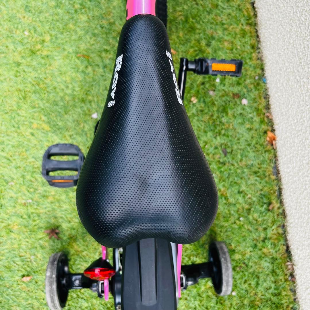 Eizer アイゼル 子供用自転車 Ravi ラビ 14インチ ピンク　補助輪付