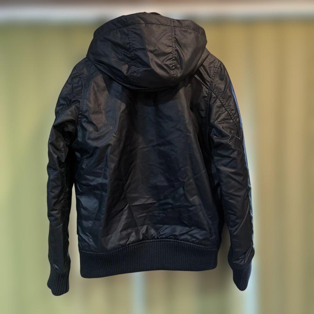 ALPHA INDUSTRIES ブラック MA-1ジャケット