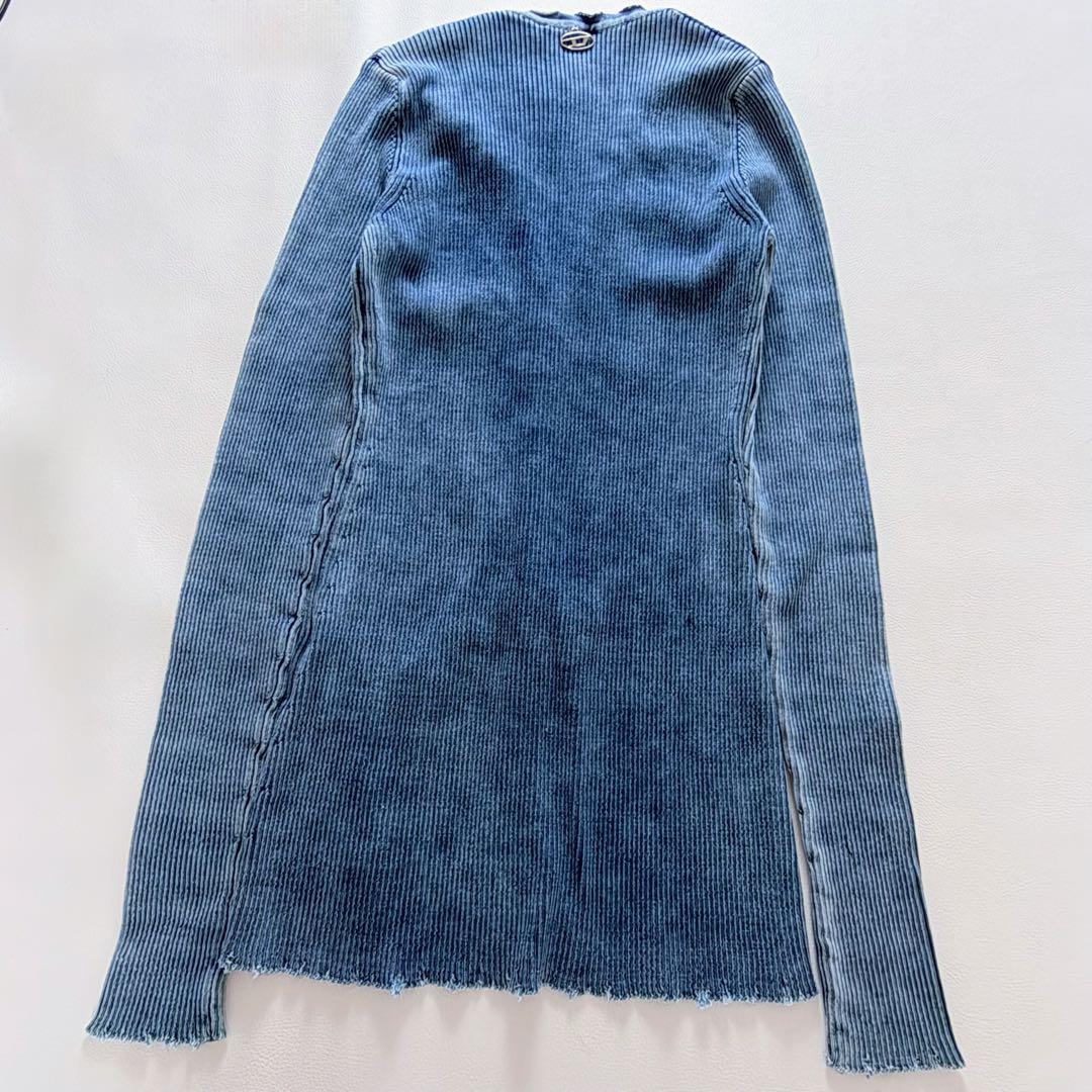 【定価9.3万/新品タグ付】DIESEL M-ACERATA ニットカーディガン