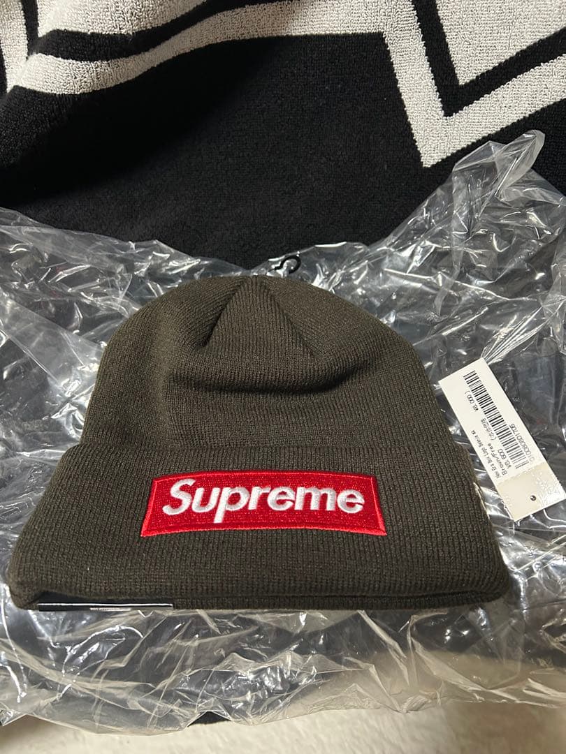 supreme ビーニー　新品未使用品　box logo ボックスロゴ