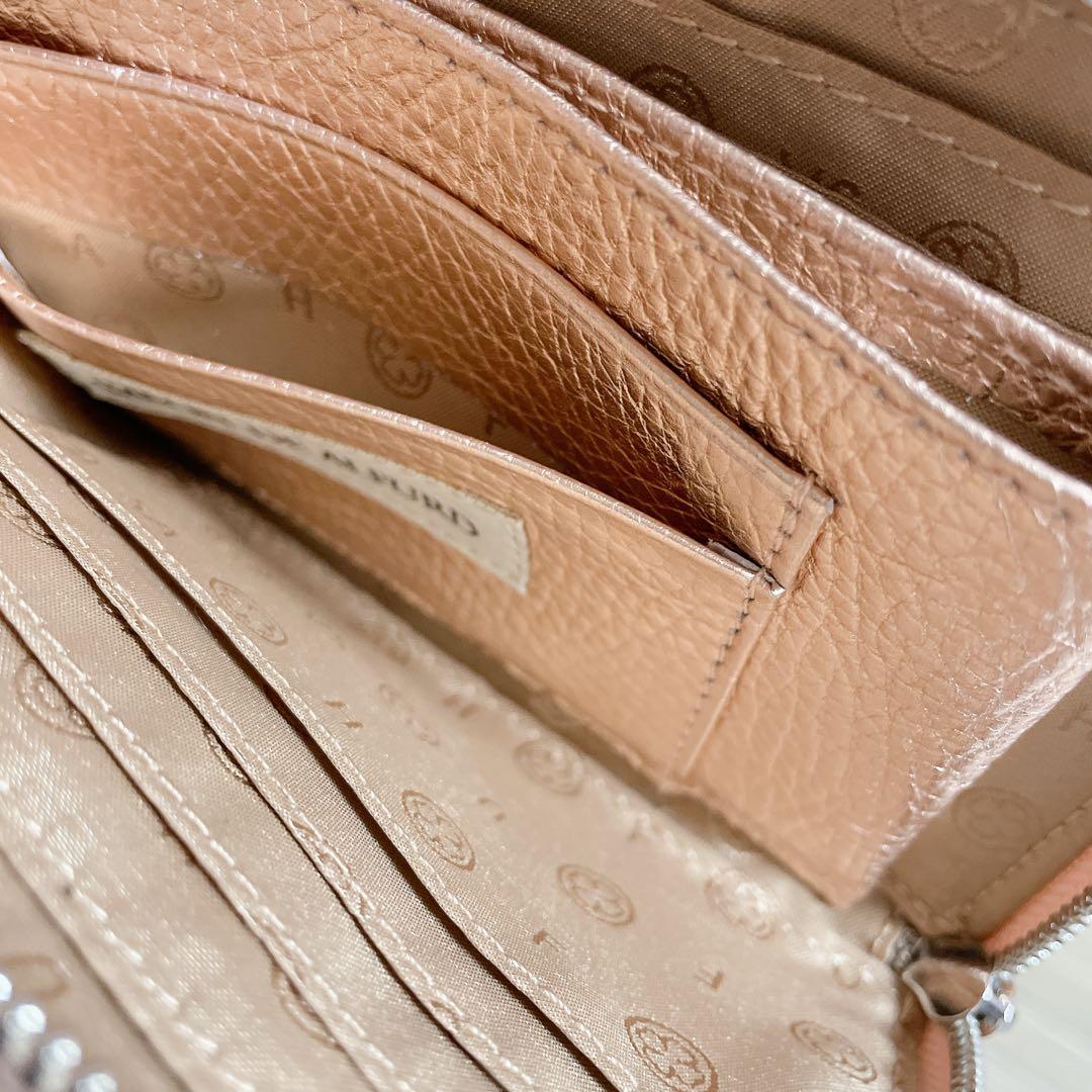 ✨美品 現行品✨️ サロンドアルファード　ルクーチェ　L字ミニ財布　ロゼ　未使用級