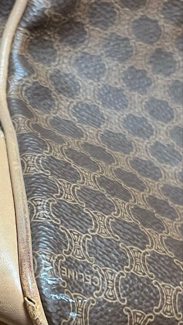 CELINE セリーヌ マカダム ボストンバッグ