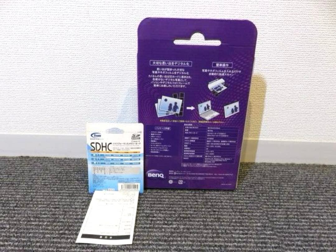 ☆新品・未使用☆ BENQ CP80N ハンディスキャナー SDHCカード付属