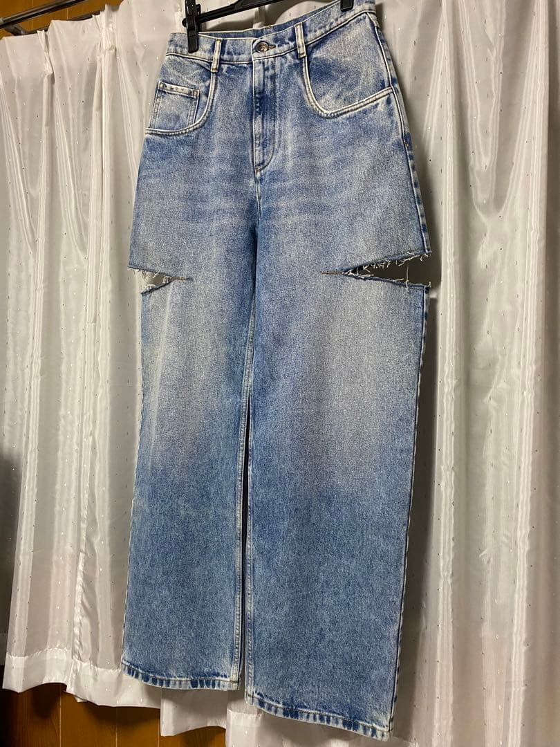 Maison Margiela 23aw カットオフデニムパンツ