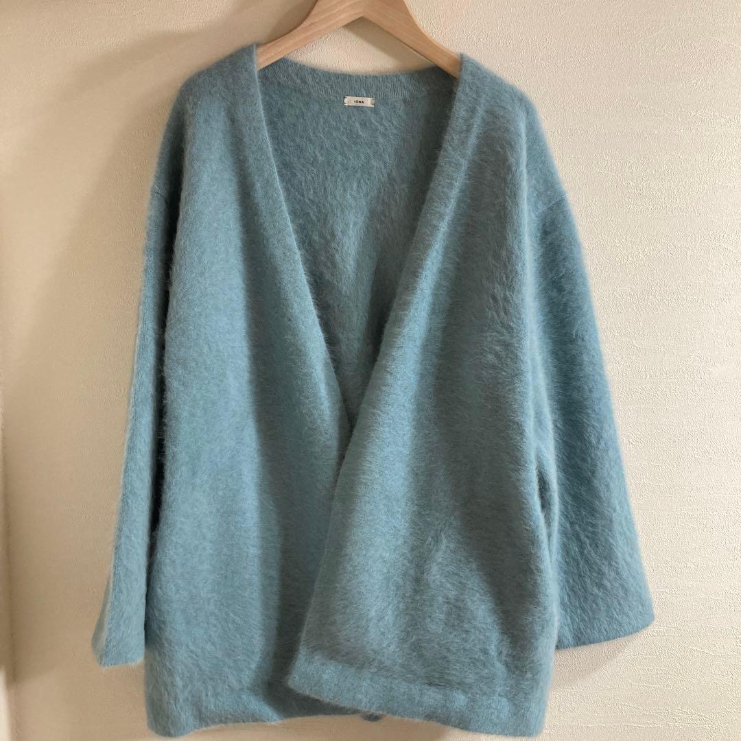 IENA フォックスカシミヤ Vネックカーディガン