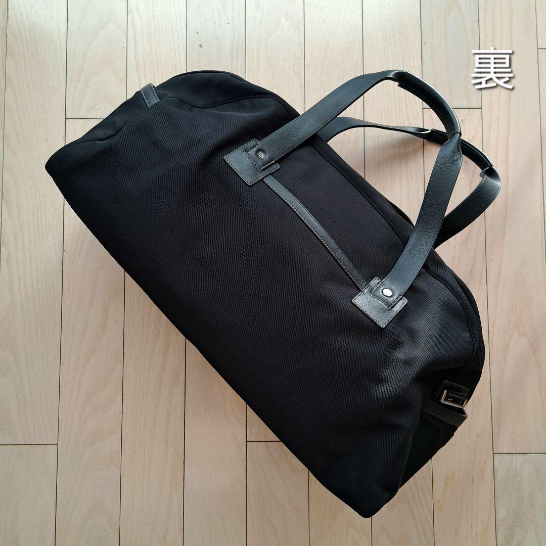 COACH 大容量 黒のボストンバッグ 旅行用バッグ