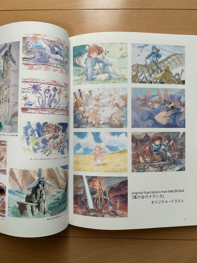 スタジオジブリ作品関連資料集　Ⅰ〜Ⅴ　型録