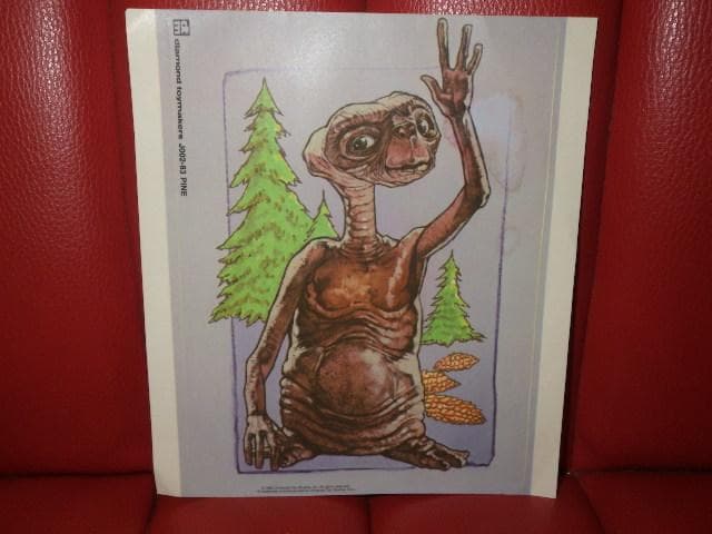 80’S★E.T.★壁掛け★2★ビンテージ★ステッカー★ポスター★宇宙人★UFO