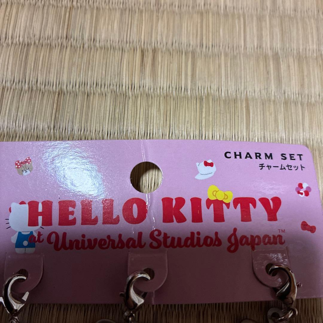 希少 激レア 新品 ご当地 ハローキティ ユニバ USJ チャーム セット
